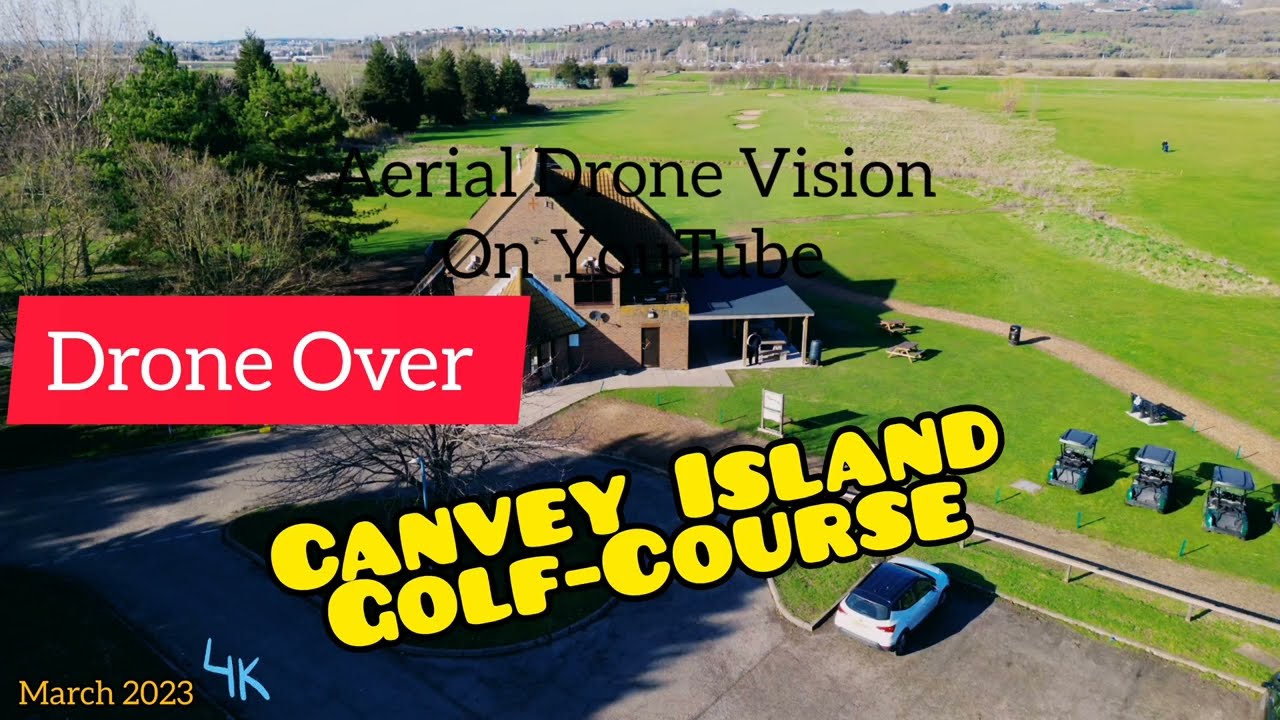 Drone Over Golf Course--Canvey Island - - Essex - - Uk--🇬🇧