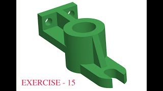 Cat Tutorials  - Solidworks  - Exercise 15