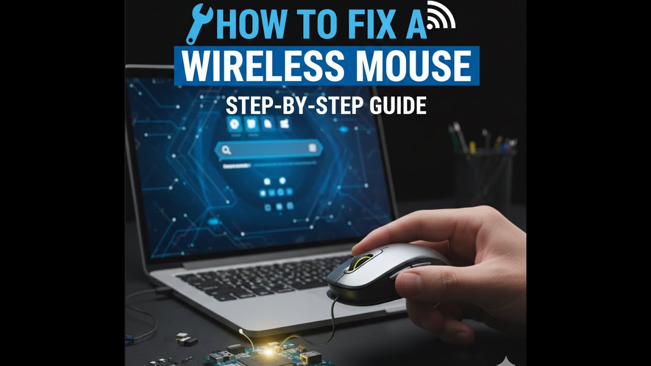How to Fix a Wireless Mouse 