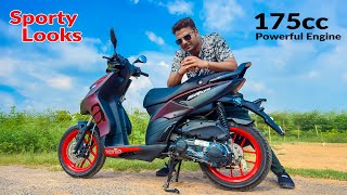 Sporty Petrol Scooter | New 2025 Aprilia SR 175 Ride Review | King Indian