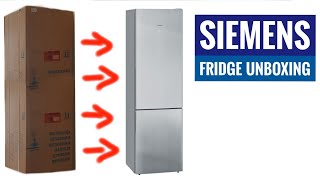 Siemens Fridge KG39EVL4A unboxing | Refrigerator Freezer (KG39EVI4A Kühlschrank)
