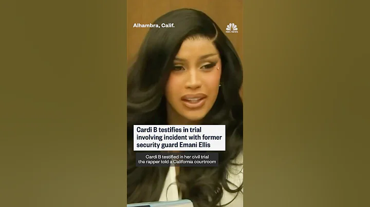 Cardi B testifies in trial involving incident with former security guard Emani Ellis