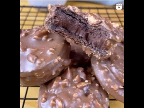 ШОКОЛАДНОЕ ПЕЧЕНЬЕ-САНДВИЧРецепт