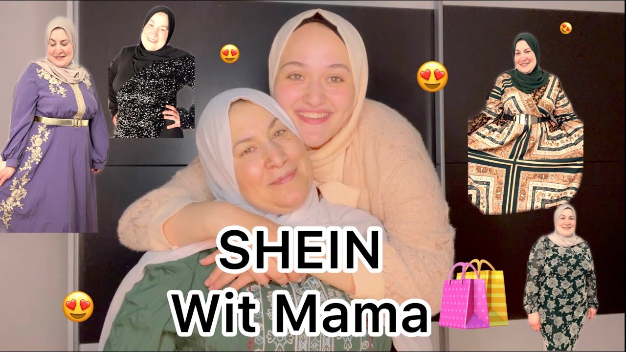 مشتريات ماما لي العيد من شي ان ❤️😍(والله امي ‏مودل😂)￼