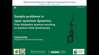 Sample problems in open quantum system dynamics