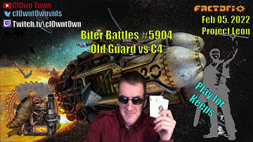 Factorio Biter Battles - Behemoth League - Old Guard vs C4