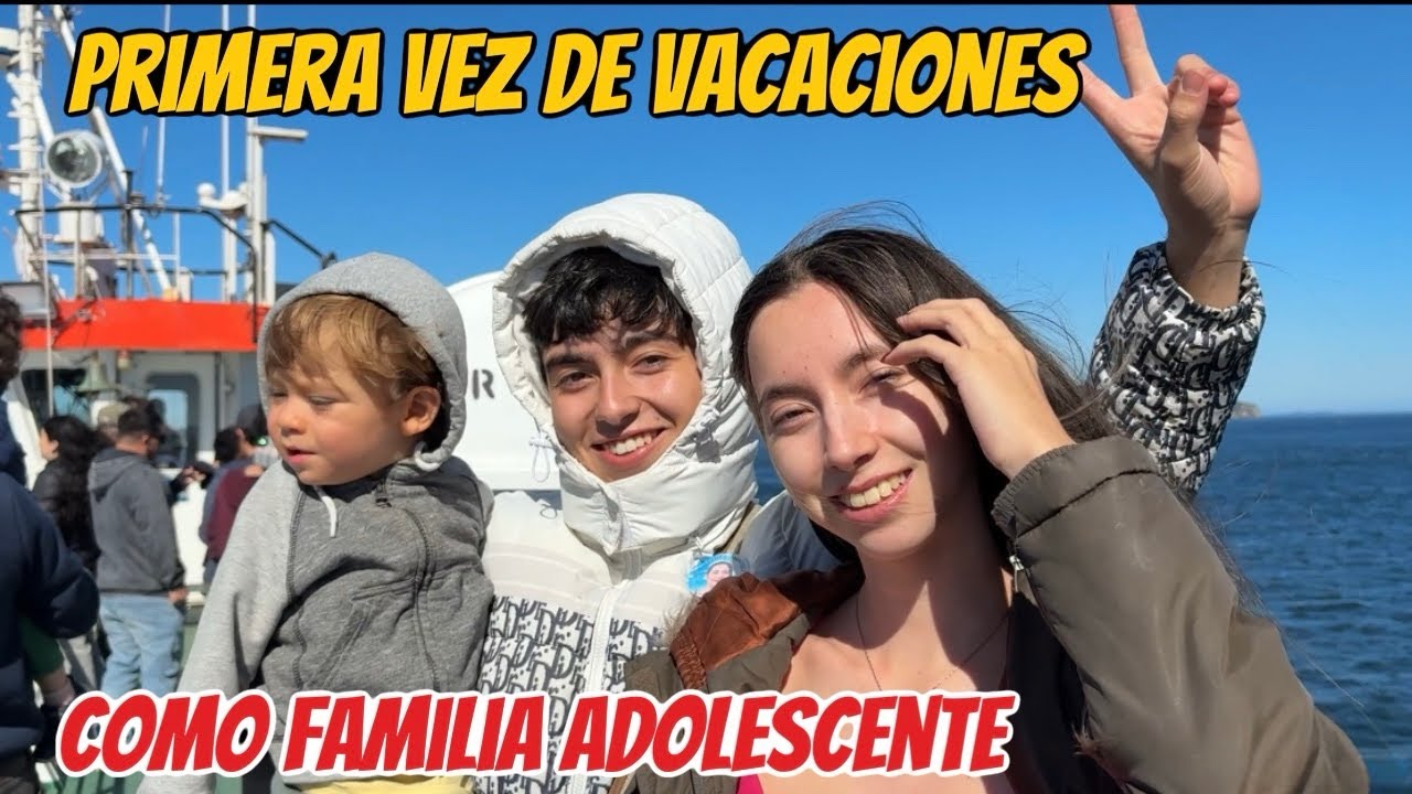 Caos y amor en el Sur: Mi novio, nuestro hijo y mi familia hacia Chiloé ⛴️🚘🌊