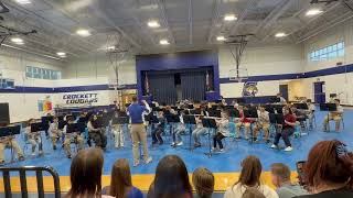 Regal March Crockett Middle School Beginning Band￼