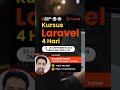 Kursus Laravel 4 Hari di Taman Melawati, KL #programming #laravel #hrdcorp #hrdcorpclaimable