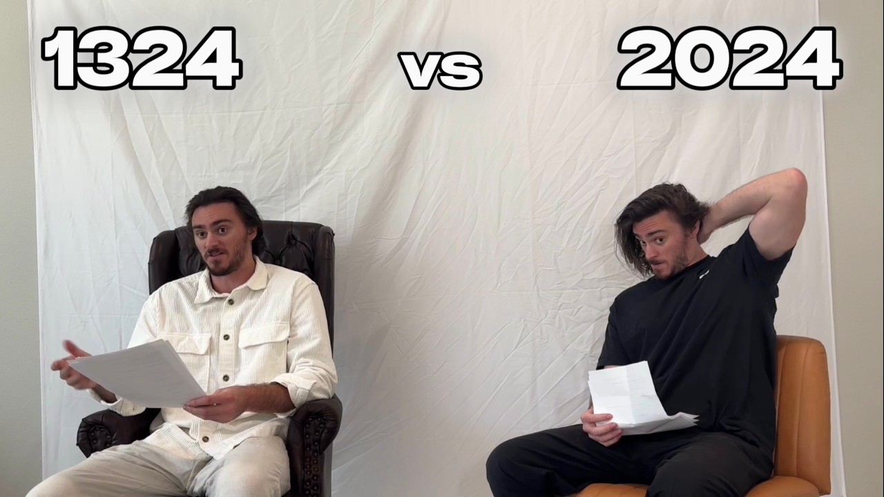 guys from 1324 & 2024 ask each other their time’s top questions