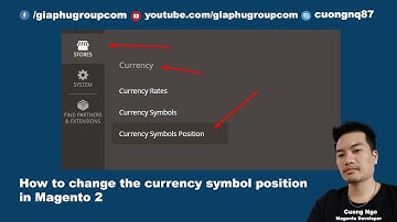 How to change currency symbol position in Magento 2 (Left to Right)