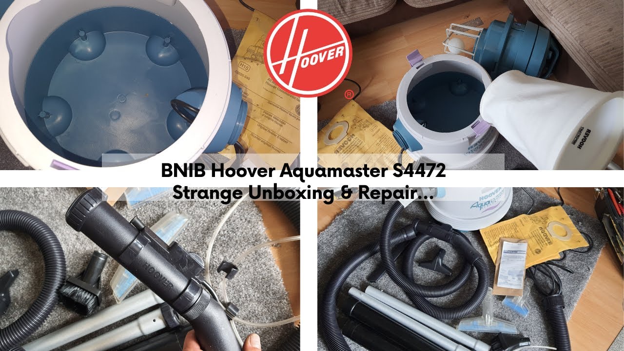 Brand new NEVER USED Hoover Aquamaster Electronic S4472 - First (& only) Look!