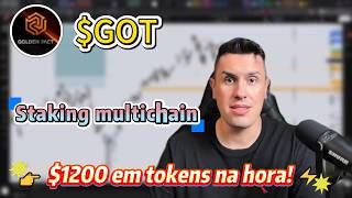 Staking de alto rendimento: $GOT em Golden Pact com  real