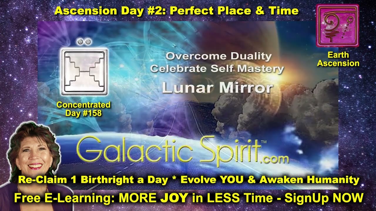 Galactic Spirit: White Lunar Mirror