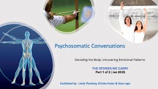 Psychosomatic Conversations - Decoding the Body - Uncovering Emotional Patterns Part 1 - Jan 2025