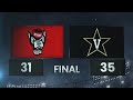 NC State vs. Vanderbilt Game Highlights | 2026 ACC Football