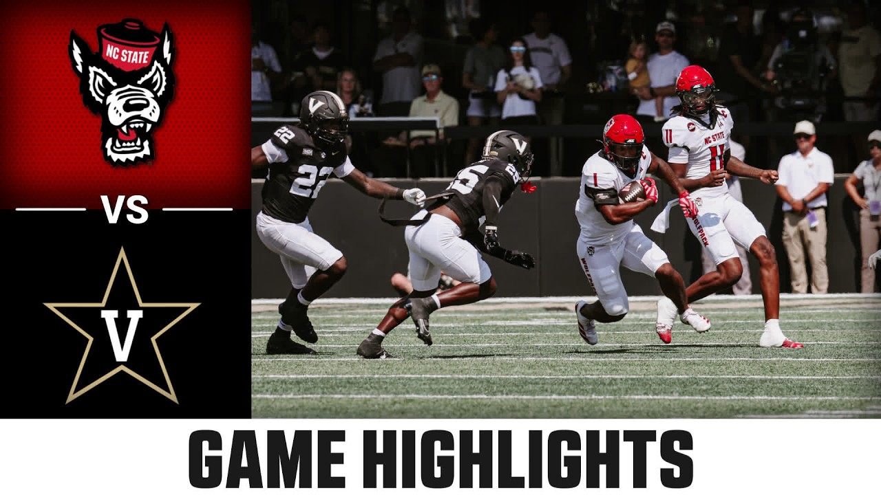 NC State vs. Vanderbilt Game Highlights | 2026 ACC Football