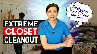 Extreme Closet Cleanout | Declutter Your Closet with this 30-Day Challenge | Clean With Me