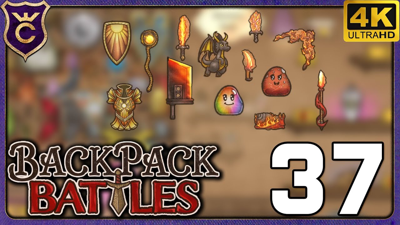 ДОБИЛ ПРЕДМЕТЫ ПИРОМАНТА! 37 Backpack Battles