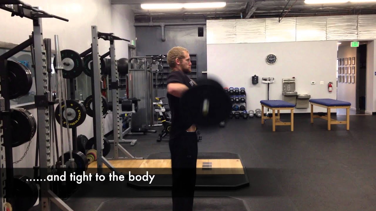 Clean grip muscle snatch - YouTube