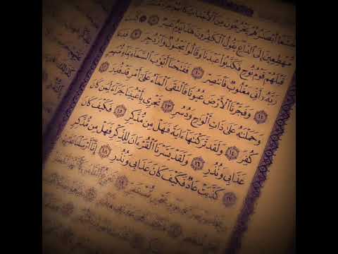 و ل ق د ج اء ه م م ن ال أ ن ب اء م ا ف يه م ز د ج ر 4 ح ك م ة ب ال غ ة ف م ا ت غ ن الن ذ