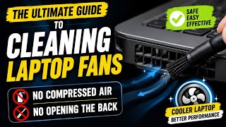 Clean Laptop Fans Without Opening It! 💻🧹 | Safe DIY Cooling Guide (2026)