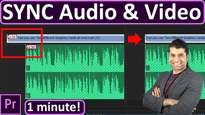 Easiest Method to SYNC Audio and Video in Premiere Pro