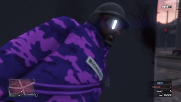 Racist trash talker gets bodied on  a 1v1 (gta5 ONLINE)