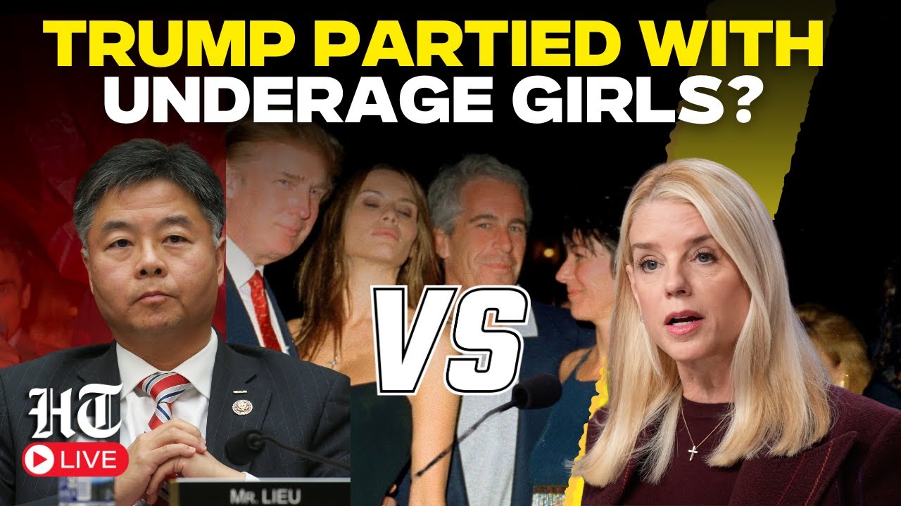 Epstein Files News Live | Ted Lieu Leaves Pam Bondi Speechless During Heated Hearing | Trump