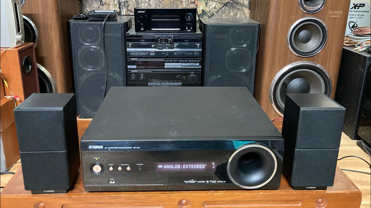 Sold) Original Yamaha SR-301 stereo system, sounds like a theater