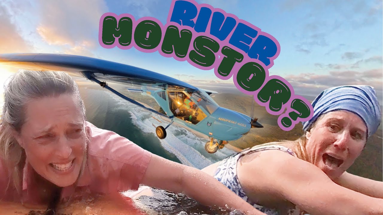 The Girls go Plane Camping, with river monsters and waterfalls in Apollo Bay