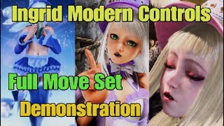 Street Fighter 6 Ingrid Modern Controls Full Move List Overview Demonstration