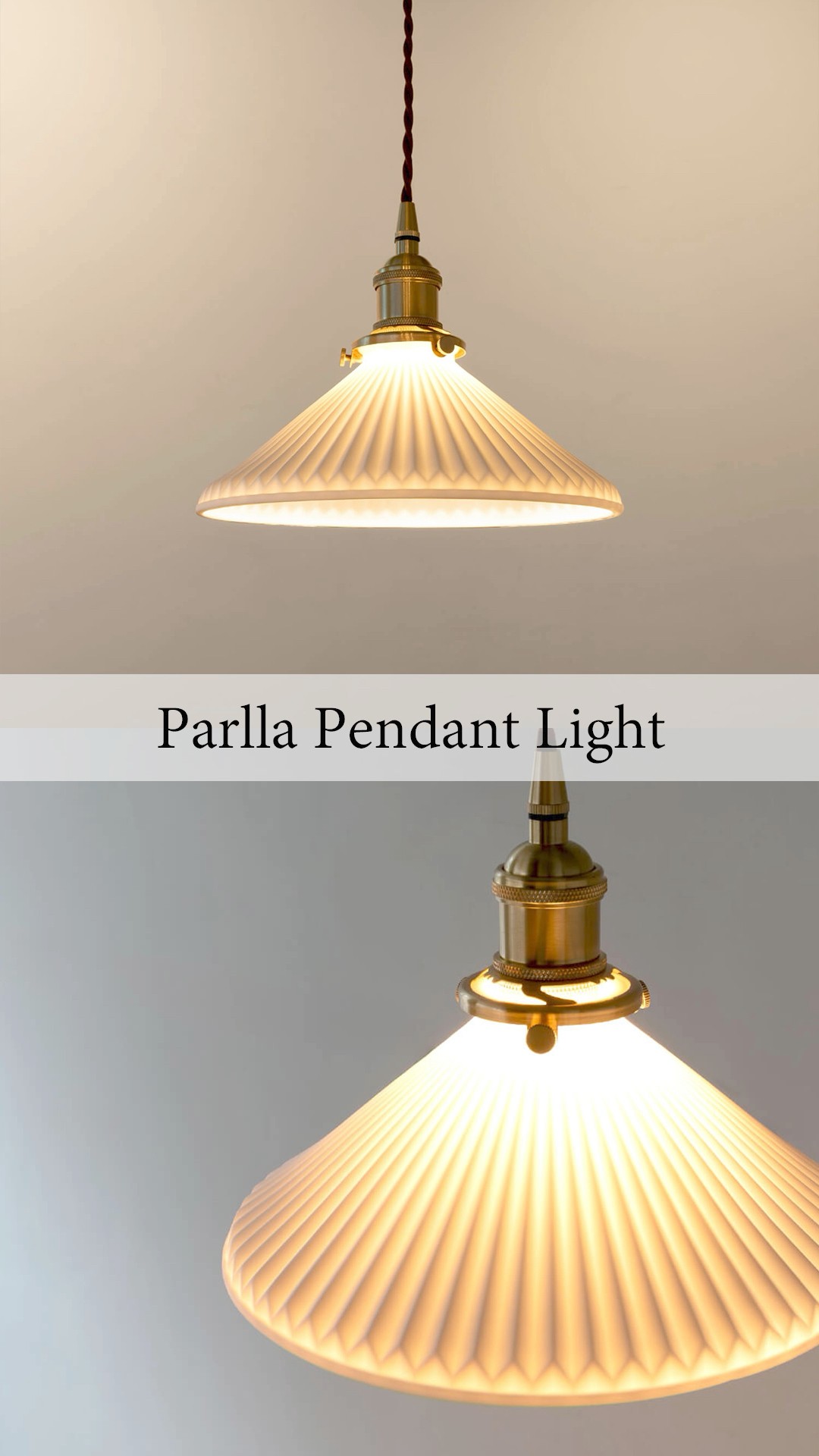 商品紹介】Parlla Pendant Light | パルラペンダントライト - YouTube