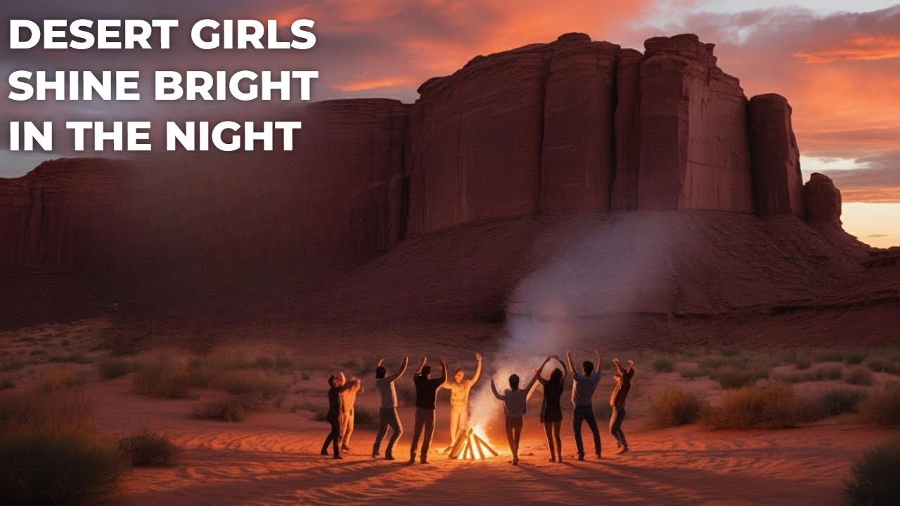 Desert Girls Shine Bright in the Night!