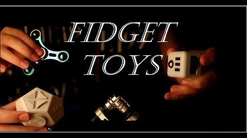 ASMR ☆ Fidget Toy TINGLES ☆ ☆ Binaural (No Talking)