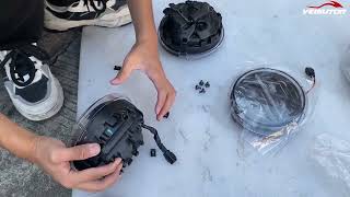 Veisutor Installation Of Led Headlight With High Low Beam Drl For Rebel Cmx300 2017-24 Accessories