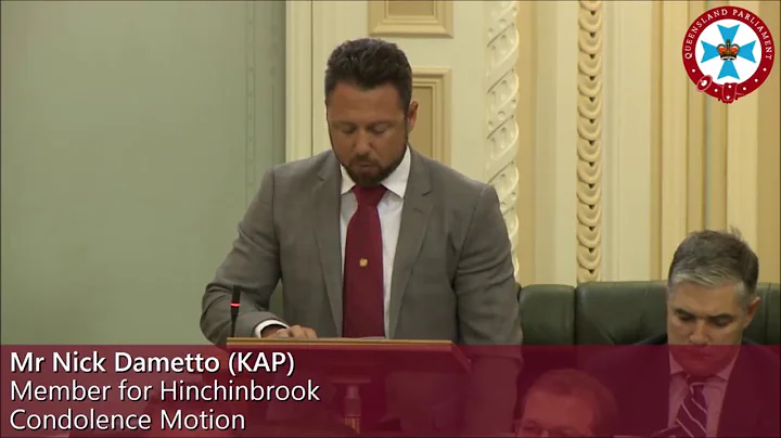 Marc Rowell Condolence Speech