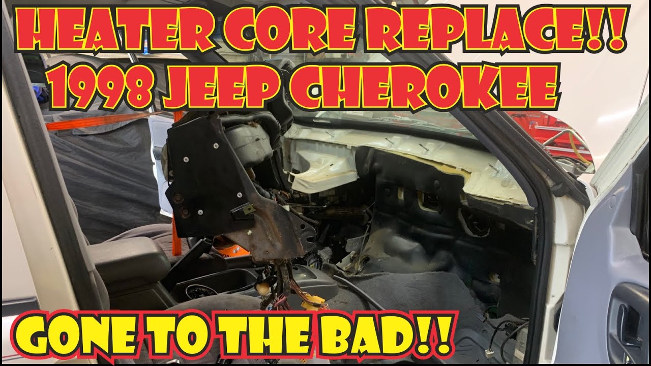 1998 Jeep Grand Cherokee Heater Core Replacement - YouTube