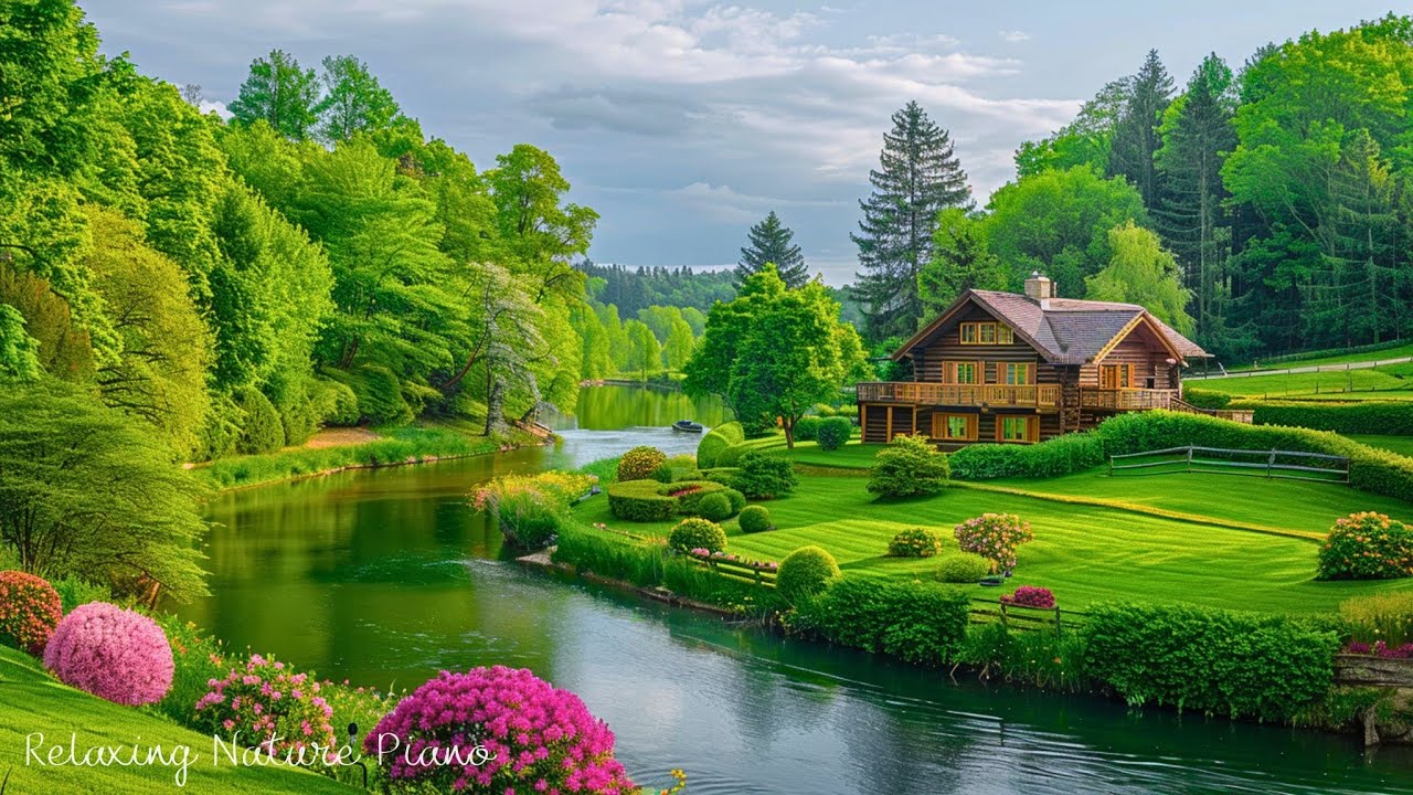 Целебная музыка для сердца и разума🌿 Успокаивающая музыка со звуками природы, снимающая стресс