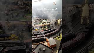Please Subscribe to see more of this layout! #train #modelrailway