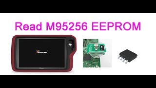 VVDI Plus Read M95256 EEPROM Data