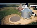 Building Grain Bins - Concrete Foundation