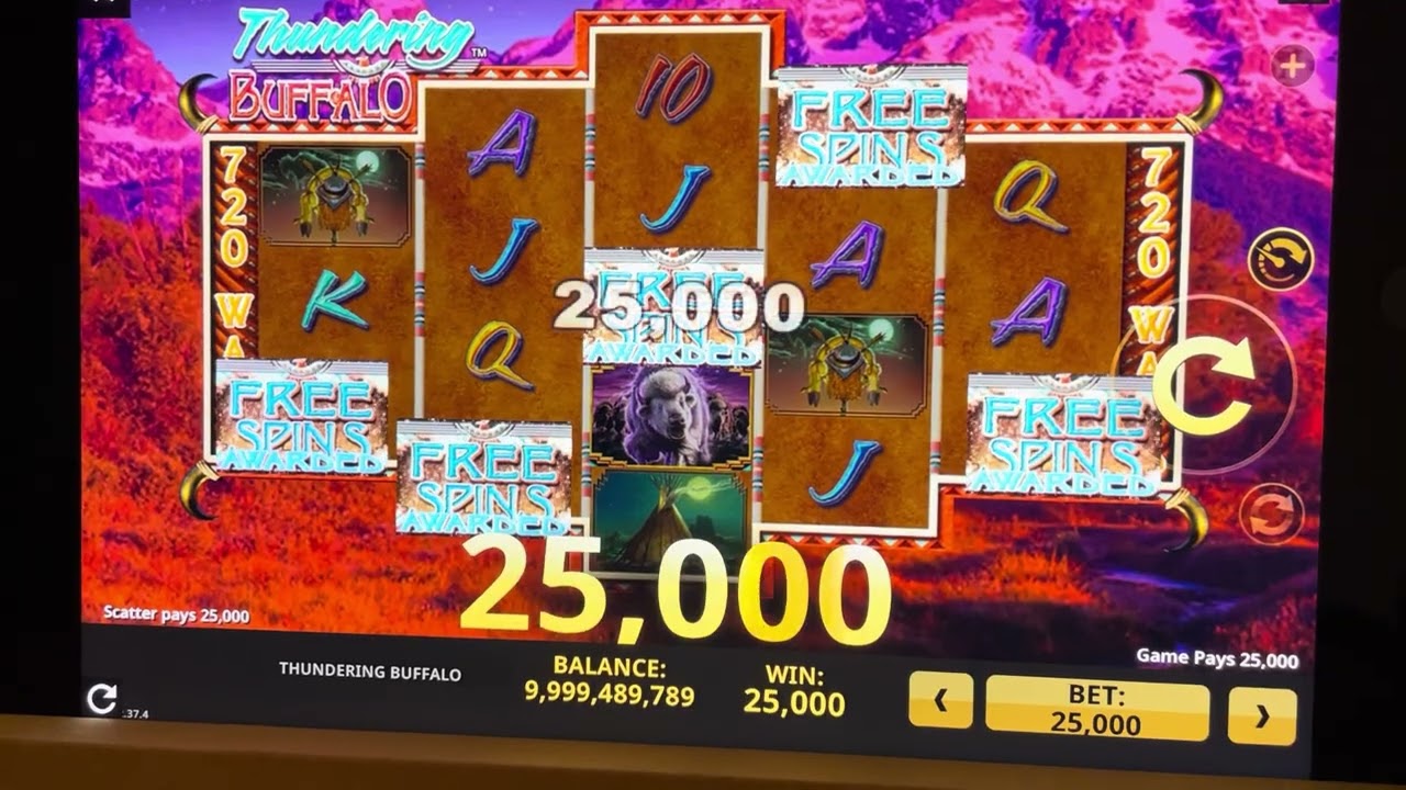 Playing Slots For Fun Ep 160 - Thundering Buffalos 
