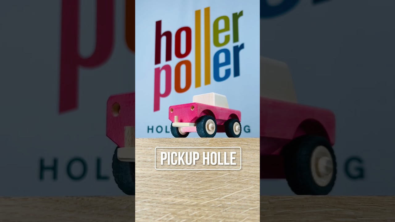 goki baby 65344 – Palla di legno e silicone per bambini – Made in Germany, rosa, ragazze, giocattolo naturale per le abilità motorie per promuovere il riflesso di presa e lo sviluppo
