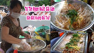 Kịch tính hàng bánh tráng trộn không biển hiệu, tự tin ngon nhất SG vừa dọn ra khách đến mua ùn ùn