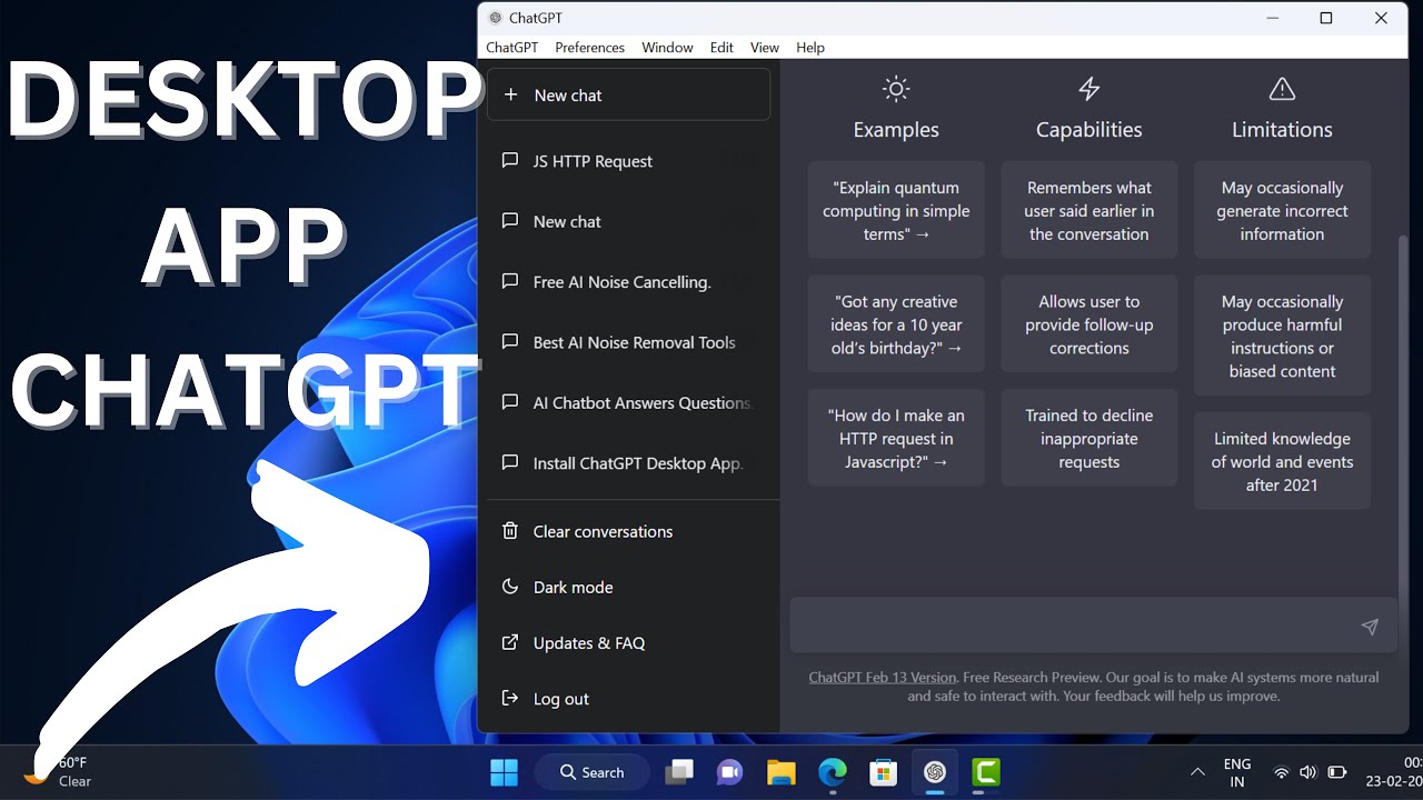 How To Download Install ChatGPT Desktop Version On Windows 11 10 How To Download Install ChatGPT Desktop Version On Windows 11 10