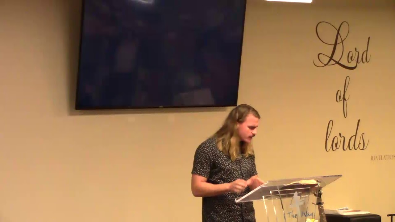 SERVICES APRIL 7,  2019 WITH SPECIAL GUEST SPEAKER NOAH HAZELRIG