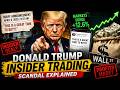 Donald Trump Insider Trading Scandal Explained