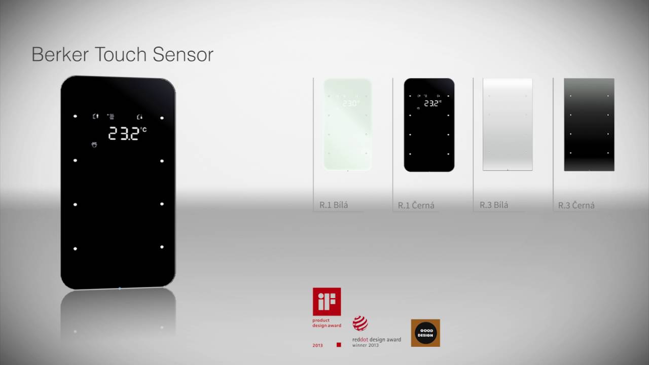 Berker Touch Sensor od společnosti Hager YouTube