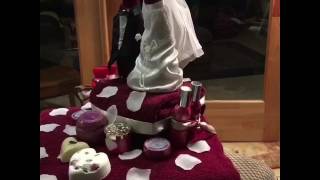 Towel Cake ideas for Wedding/bridal shower